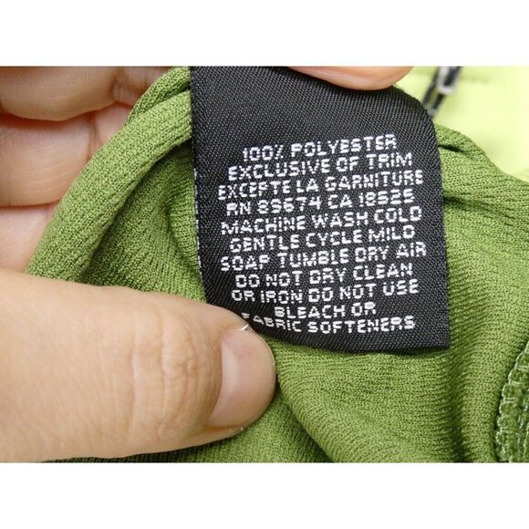 Mountain Hardwear‎ Cycling Shirt Women Small Short Sleeve Two Tone Green Outdoor - Picture 10 of 11